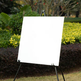 65inch Heavy Duty Black Metal Easel Stand - Portable and Adjustable Tripod for Wedding Signs