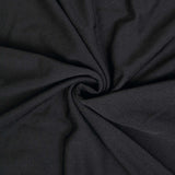 7ft Matte Black Spandex Half Moon Chiara Backdrop Stand Cover#whtbkgd