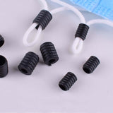 50 Pcs | Silicon Mask Buckle For Adjusting Mask Rope, Ear Loop Adjuster