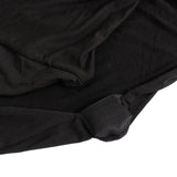 Black Madrid Spandex Fitted Banquet Chair Cover