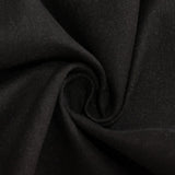 Black Cotton Blend Rectangular Tablecloth Seamless 90x156inch for 8 Foot Table#whtbkgd