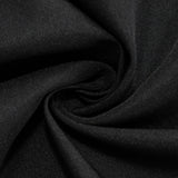 60"x126" Fire Retardant Black Tablecloth Premium Polyester Rectangular Table Cover