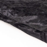 65inch x 5 Yards Black Soft Velvet Fabric Bolt, DIY Craft Fabric Roll