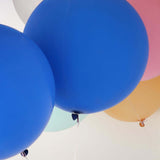 2 Pack | 32inch Large Balloons Helium or Air Latex Balloons Royal Blue