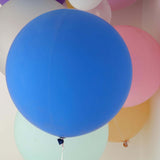 2 Pack | 32inch Large Balloons Helium or Air Latex Balloons Royal Blue