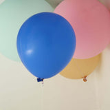 10 Pack | 18inches Matte Pastel Royal Blue Helium/Air Latex Party Balloons