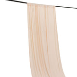 Blush 4-Way Stretch Spandex Photography Backdrop Curtain with Rod Pockets, Drapery Panel