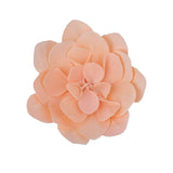 4 Pack | 12inch Blush / Rose Gold Real-Like Soft Foam Craft Daisy Flower Heads