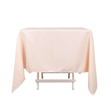 70"x70" Blush Premium Polyester Square Tablecloth - 220GSM