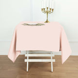 Blush Polyester Square Tablecloth 54"x54"