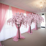 Blush Artificial Cherry Blossom Wishing Tree 5ft Silk Sakura Flowers Fake Tree Wedding Decor