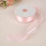 50 Yards 1.5inch Blush Single Face Decorative Satin Ribbon