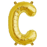 13inch Matte Gold Mylar Foil Letter  Balloons