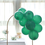 25 Pack | 12Inch Matte Pastel Hunter Emerald Green Helium/Air Latex Party Balloons