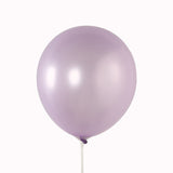 50 Pack Lavender Lilac Biodegradable Balloons, 12 Thickened Extra Strong Eco-friendly#whtbkgd