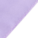 Lavender Lilac Fitted Polyester Rectangle Tablecloth 6ft Table Cover For 72x30inch Tables