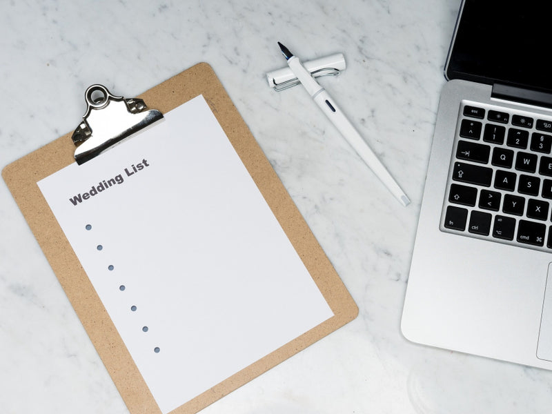 wedding decor checklist