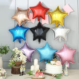 2 Pack | 16inch 4D Royal Blue Star Mylar Foil Helium or Air Balloons