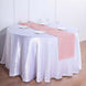 14x108 inch Dusty Rose Rustic Burlap Table Runner