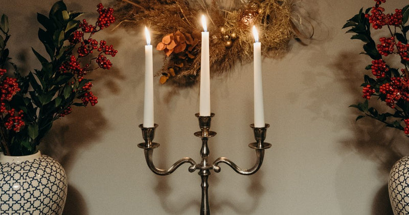 wall mounted candle holder