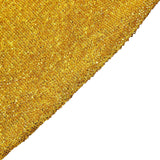 8ftx7ft Gold Metallic Shimmer Tinsel Spandex Hexagon Backdrop, 2-Sided Wedding Arch Cover