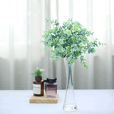 3 Bushes | 14inch Artificial Eucalyptus Branches, Greenery Bouquet Plants