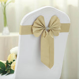 Reversible Chair Sashes with Buckle | Satin Chair Bows | Chair Bands