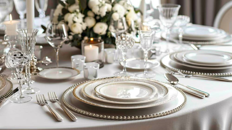 what is a charger plate- materials