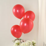 50 Pack Red Biodegradable Balloons, Thickened Extra Strong Eco-friendly Latex Helium