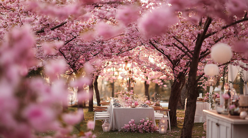 Cherry Blossom Spring Party Theme