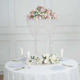 32inch Tall Acrylic Crystal Chandelier Large Flower Arrangement Stand