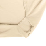 Beige Spandex Stretch Fitted Banquet Slip On Chair Cover - 160 GSM