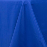 90x132inch Royal Blue 200 GSM Seamless Premium Polyester Rectangular Tablecloth#whtbkgd