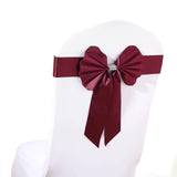 Reversible Chair Sashes with Buckle | Satin Chair Bows | Chair Bands