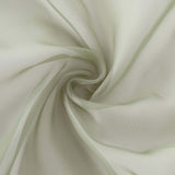 5 Pack Eucalyptus Sage Green DIY Premium Designer Chiffon Chair Sashes