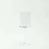 6 Pack Clear Plastic Reusable Cocktail Glasses With Long Stem, 10oz Shatterproof Square Wine