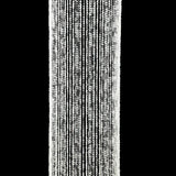 9ft Hanging Beaded Crystal Column Chandelier, Tall Beads Curtain Round