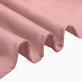 6FT Dusty Rose Fitted Polyester Rectangular Table Cover