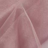 54inch x 10yard | Dusty Rose Solid Sheer Chiffon Fabric Bolt, DIY Voile Drapery Fabric