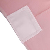 Dusty Rose Stretch Spandex Rectangle Tablecloth 8ft Wrinkle Free Fitted Table Cover