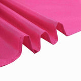 Fuchsia Polyester Square Tablecloth 70"x70"