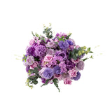 22-Inch Lavender Lilac Silk Flower Grand Centerpiece – Pre-Arranged Artificial Rose#whtbkgd_99