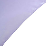 Lavender Lilac Satin Self-Tie Universal Chair Cover, Folding, Dining, Banquet and Standard