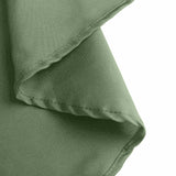 132Inch Olive Green Seamless Polyester Round Tablecloth