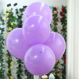 25 Pack | 12inch Matte Pastel Purple Helium or Air Latex Party Balloons