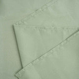 70"x70" Sage Green Square Polyester Table Overlay Washable Linen Overlay