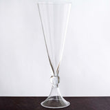 Reversible Crystal Ball Trumpet Glass Vase