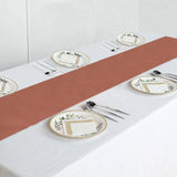  Terracotta (Rust) Polyester Table Runner