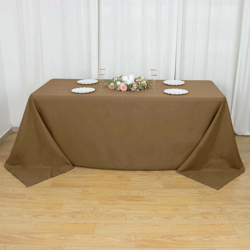 90" x 132" Rectangular Tablecloths