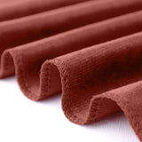 Terracotta (Rust) Premium Velvet Sheen Finish Table Runner